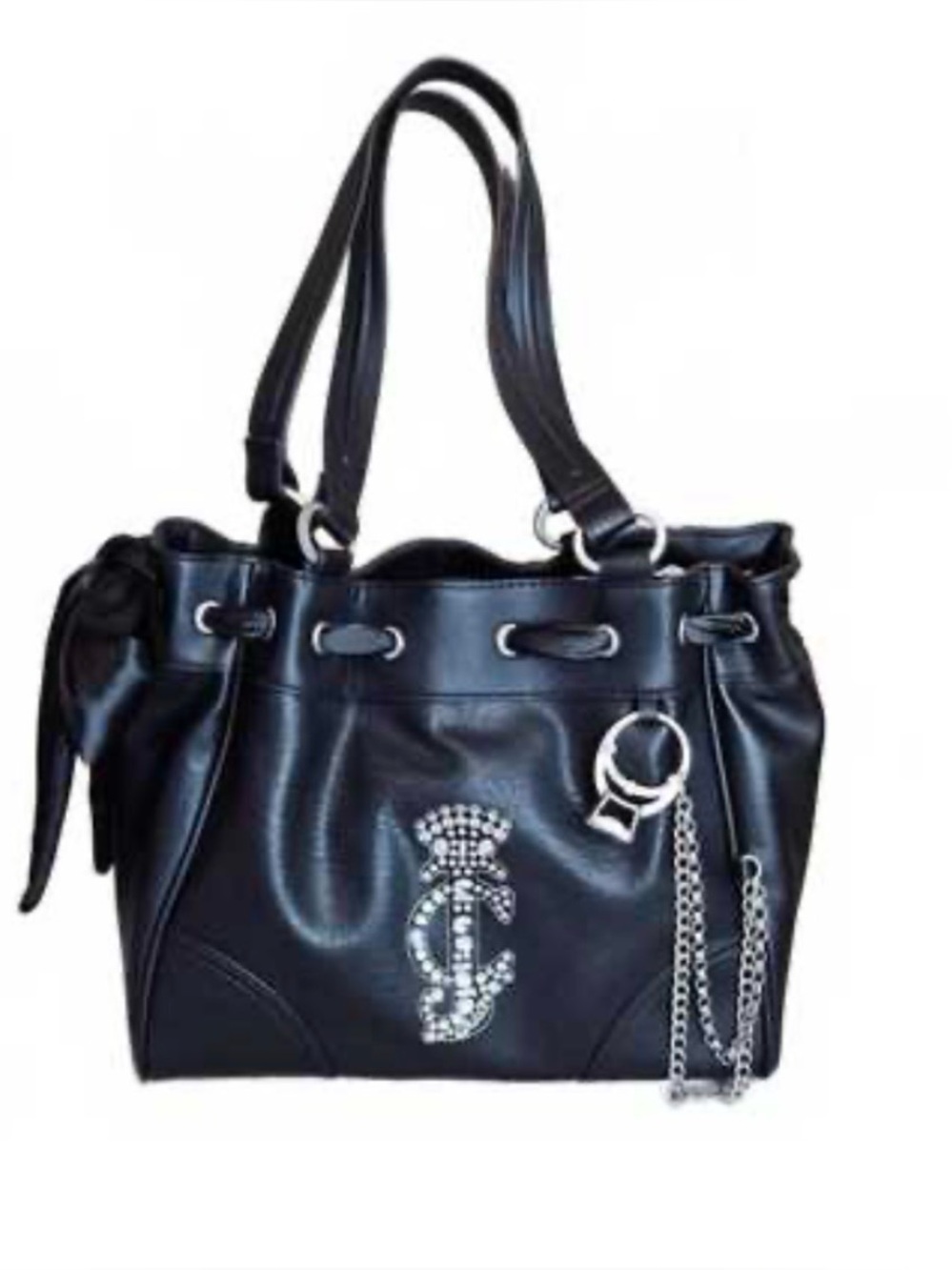 NWT Juicy Couture CROWN 👑 Tote Bag -Black